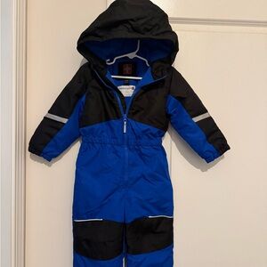 Swiss Tech Blue and Black Snowsuit